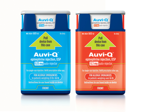 Sanofi US Issues Voluntary Nationwide Recall of Auvi-Q® Due to Potential Inaccurate Dosage Delivery